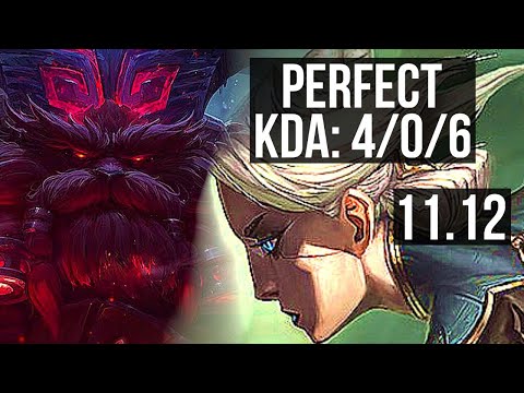 ORNN vs CAMILLE (TOP) | 4/0/6, 400+ games | EUW Diamond | v11.12