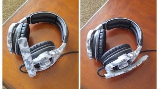 Sades Camouflage with Noise Isolation Microphone for PS4 Xbox One PC Computer Mobile Phones