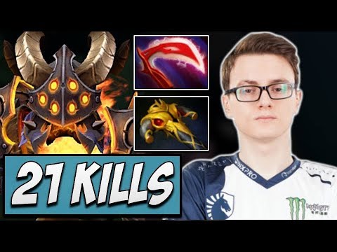 Liquid.Miracle Clinkz with 21 KILLS | Dota Gameplay