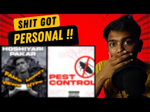 HOSHIYARI PAKAR VS PEST CONTROL | @Taimourbaigyt  VS @UmerAnjum021  | FIRST REACTION | HARSHALREACTS