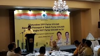 Din Syamsudin hingga Harmoko Hadiri Silaturahmi Sesepuh Partai Golkar