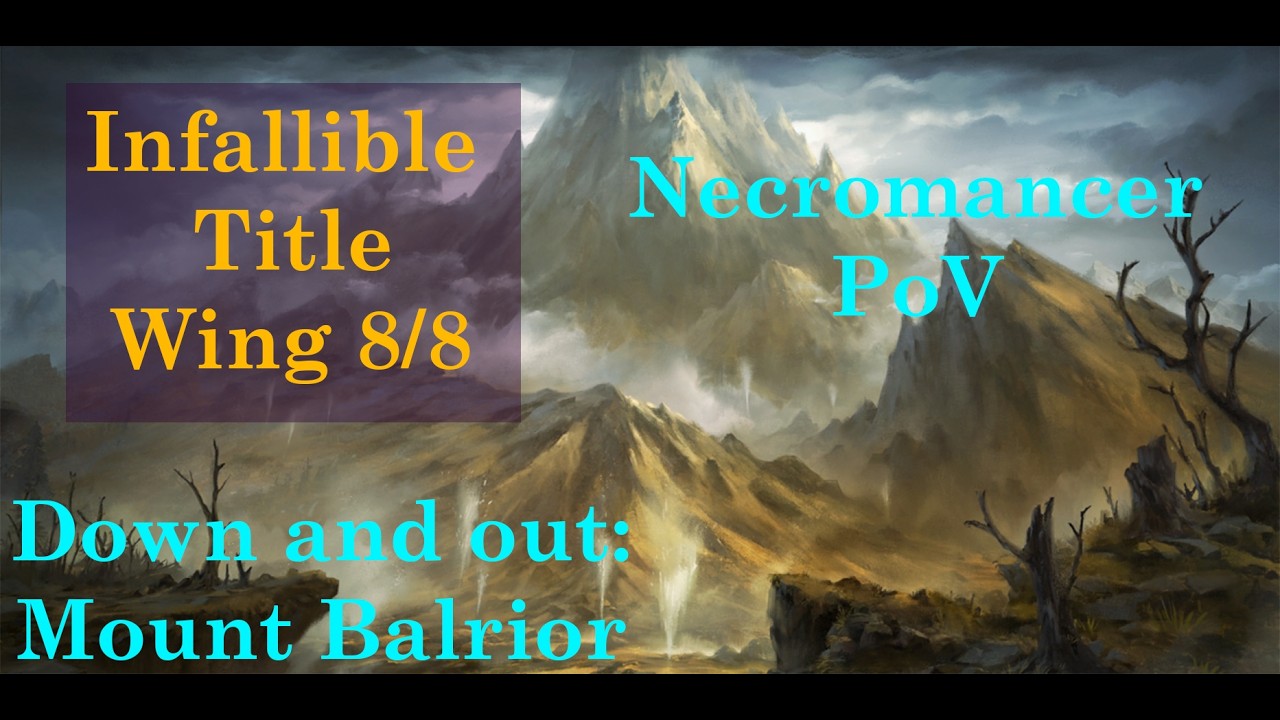 [CRS] Infallible - Down and out: Mount Balrior | World First 8/8 Infallible Title | Guild Wars 2