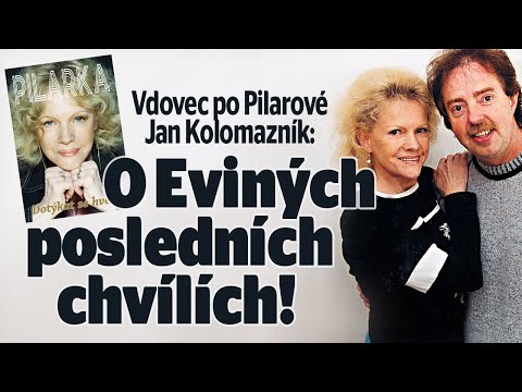 Vdovec po Pilarové Jan Kolomazník: Pravda o jejich životě i posledních chvílích!