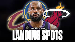 Potential landing spots for LeBron James after deciding to leave Lakers | Warriors, Heat, Cavaliers