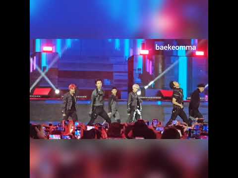 EXO perform "OBSESSION" at HUT Trans TV ke 18 (15/12/19)