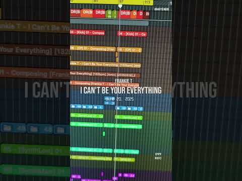 Frankie T - I Can't Be Your Everything [#shorts] [#raw] [#musicproduction] [#live] [#part2]