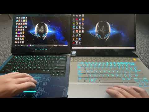 Alienware 13 R3 OLED overview, comparison with Alienware m15 R2