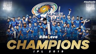 🏆प्रवास चौथा कप जिंकण्याचा Mumbai Indians 2019 Ipl Final Win🏆 Whatsapp Status
