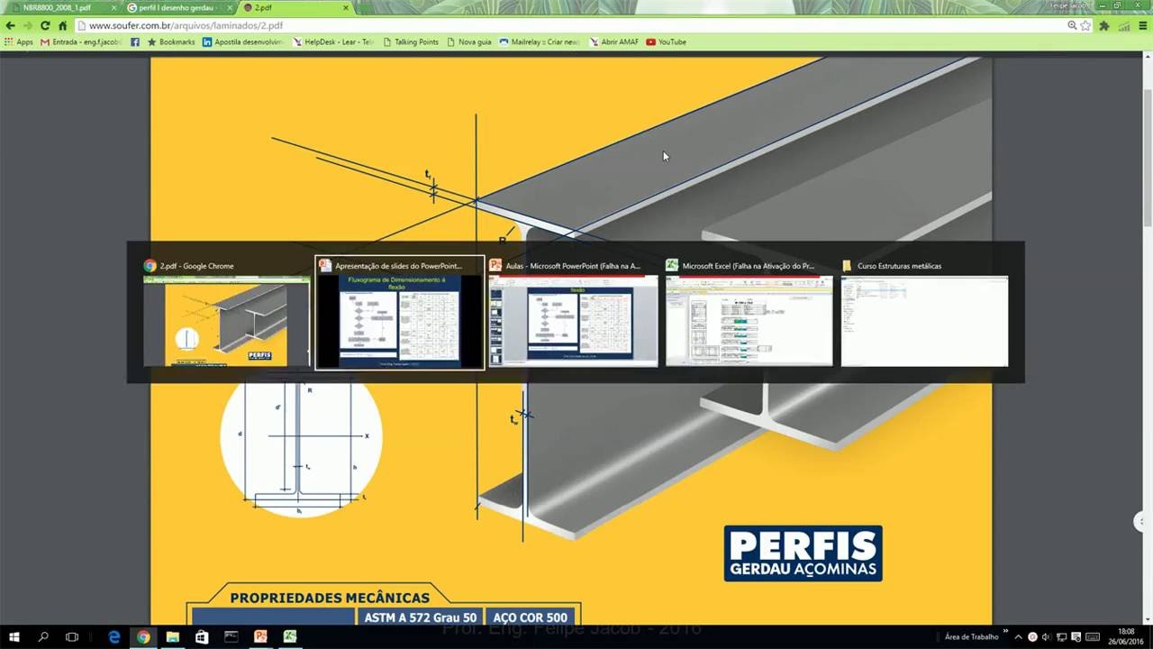 Aula 5 Projeto de Mezanino em painel Wall - Dimensionamento ao esforço cortante