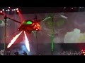 War of the Worlds Jeff Wayne LIVE.Best TRIPOD(fighting machine) footage on the Net
