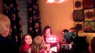 preview picture of video 'Haley's 9th birthday cake!'