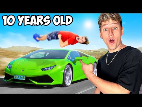 I Challenged the Worlds Best 10 Year Old Gymnast! (ft. Nidal Wonder)