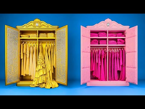 BUDGET vs LUXURY Room 💎 How to Upgrade Your Room with Easy DIYs