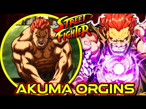 Akuma's Untold Origin Story - His Story Before The Street Fighter Games - Explained