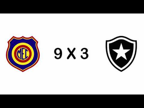 GOLS ESTADUAL SUB 14 SEMIFINAL VOLTA - MEC 9 X 3 BOTAFOGO 13/12/2018