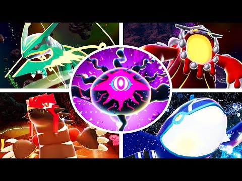 Mega Dimension (Pokémon Legends Z-A) - All Legendary Boss Fights (4K)