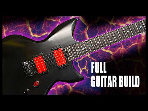 I Built a Guitar Using ONLY Hand Tools | Full Build – No Talking