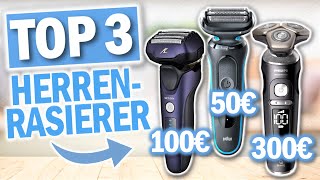 HERREN ELEKTRO RASIERER: Top 3 Modelle 2025