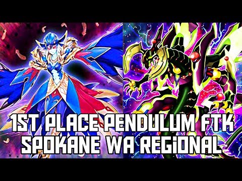 Yu-Gi-Oh! 1st Place Spokane WA Regionals Manav Dawar - Pendulum FTK