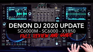 Video thumbnail for Denon DJ SC6000, SC6000M & X1850 Full Demo and Review by Crossfader