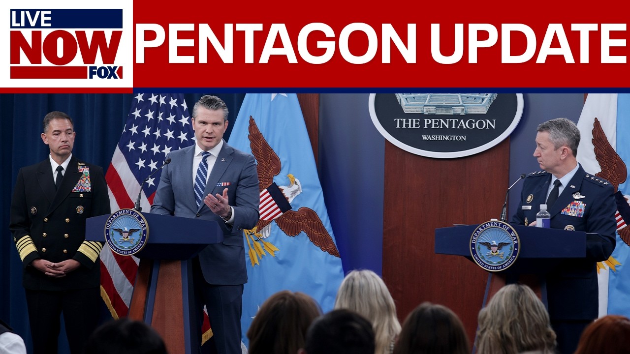 Sec  Hegseth, Gen  Caine provide update on Operation Epic Fury