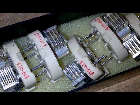 CEPUS #2: Crazy Electronic Parts Unboxing Series, Mini-BEB, Vintage Siemens Switches