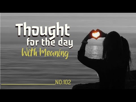 Thought for the Day with Meaning in English | Daily Quotes | Thought of the Day | Inspirational