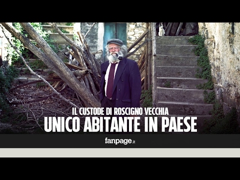 Giuseppe custode e unico abitante del borgo abbandonato: "Non esiste un luogo così al mondo"