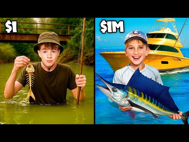 Pêche à 1 $ contre 1 000 000 $ !