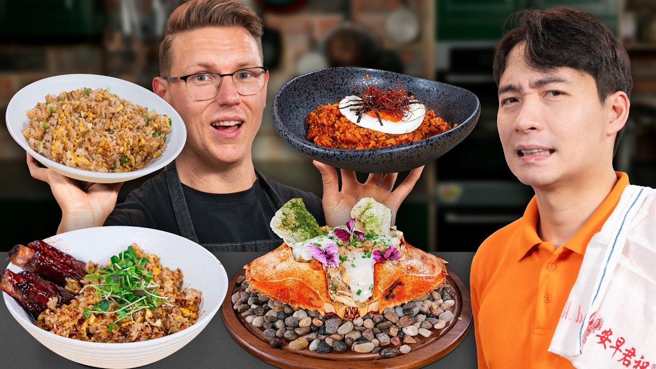 Uncle Roger Judges 5 Levels of Fried Rice