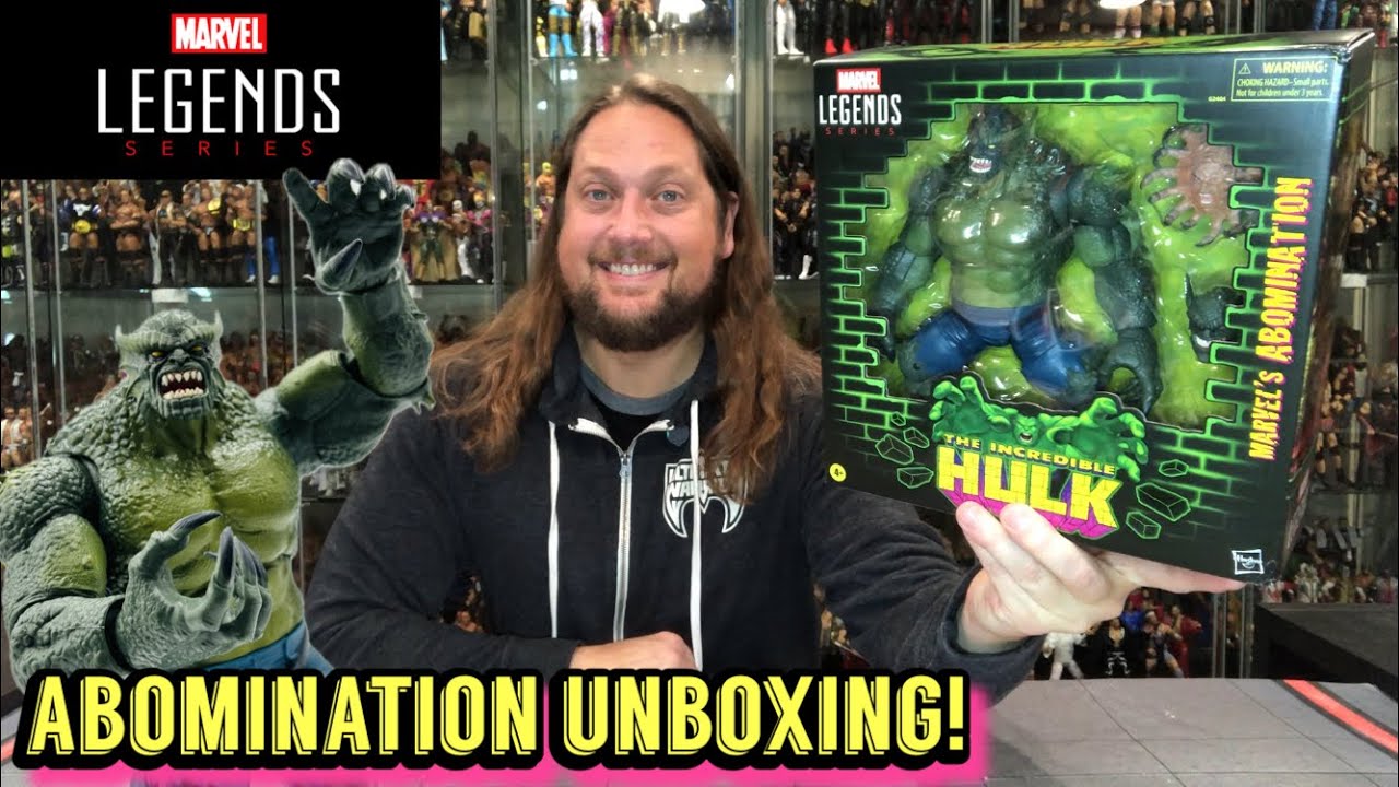 Abomination Marvel Legends Unboxing & Review!