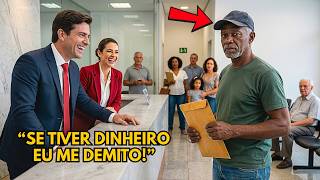 "SE ESSE CAMINHONEIRO tiver 3 MILHÕES, eu me DEMITO!" — riu o GERENTE… até ver o SALDO na TELA