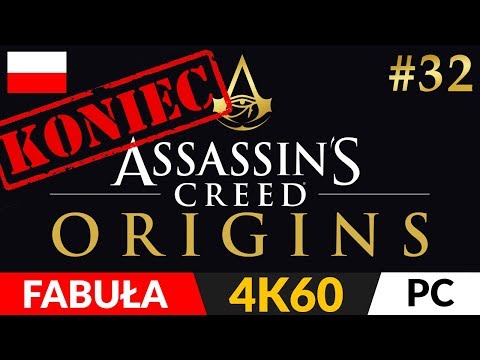 ASSASSIN'S CREED ORIGINS PL 🏺 odc.32 (#32 Koniec gry) 🔔 Zakończenie | Gameplay po polsku [4K PC]