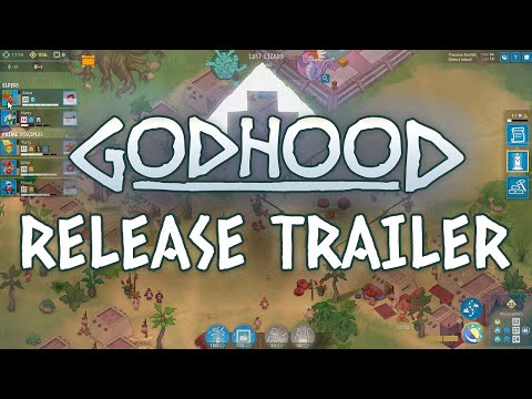 Godhood - 1.0 Launch Trailer thumbnail