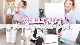 *HUGE* HOME BARGAINS HAUL + HOMESENSE HAUL | AMAZING DUPES | HIGH RISK PREGNANCY AT WEEK 25 UPDATE