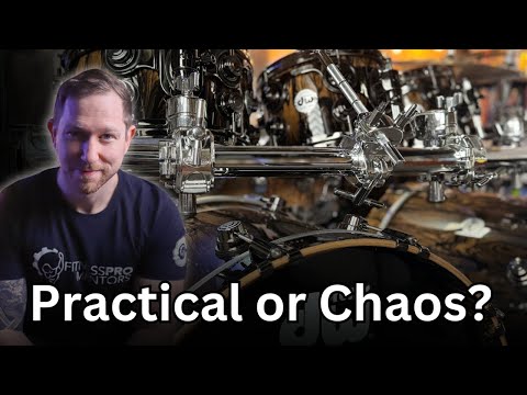 I Rebuilt My Drum Set Using a Gibraltar Rack - DW Collectors Kit Build