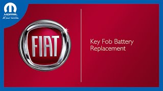 Key Fob Battery Replacement | How To | 2023 Fiat 500x