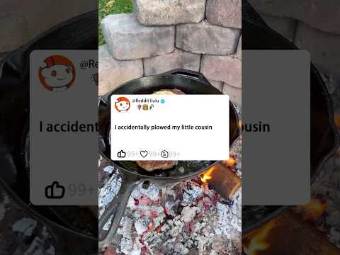 I accidentally plowed my little cousin#story #storytime #reddit