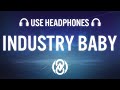 Lil Nas X Jack Harlow INDUSTRY BABY Lyrics 8D Audio