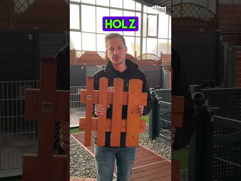 Holzzäune der Fa. Krech Zaunsysteme