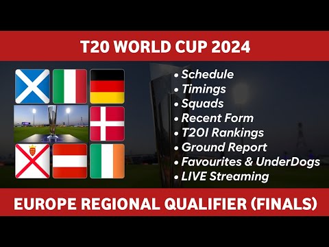 T20 World Cup 2024 | Europe Regional Qualifier Finals | Complete Details | Daily Cricket