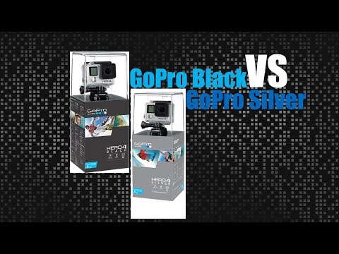 GoPro Hero 4 Black vs Silver