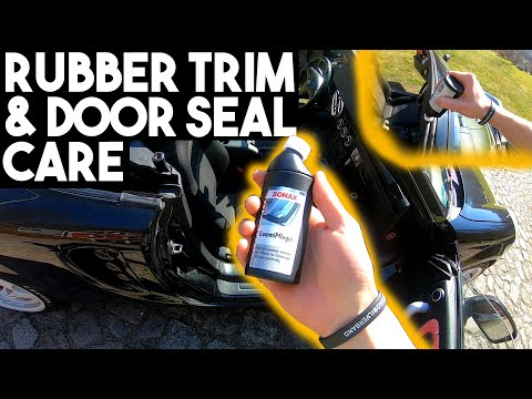 Do This To Your Car! | MR2 Rubber Trim Care