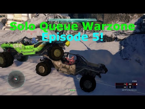 Solo Queue Warzone Episode 5 - vs a 12 man!(xX23Richard23Xx)