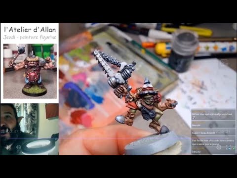 [FR-EN]  Peinture figurine Blood Bowl: Nobbla Blackwart