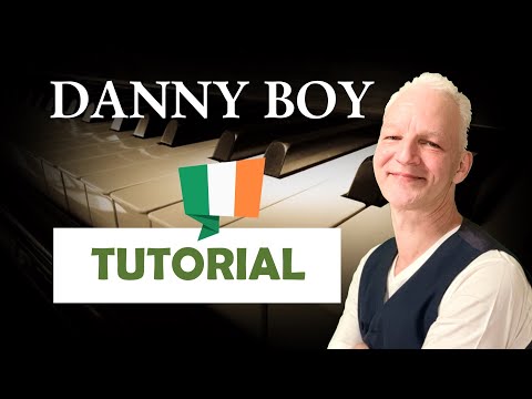 Danny Boy, Piano Tutorial, played with a touch of Blues