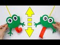 Crazy Frog  Moving paper TOYS  Easy paper crafts