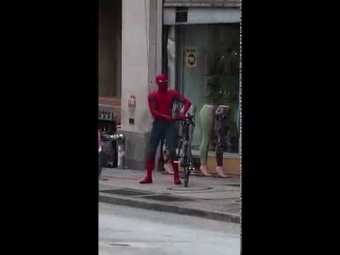Spider-Man Homecoming - BTS in HD - (Footage From Atlanta Filming)