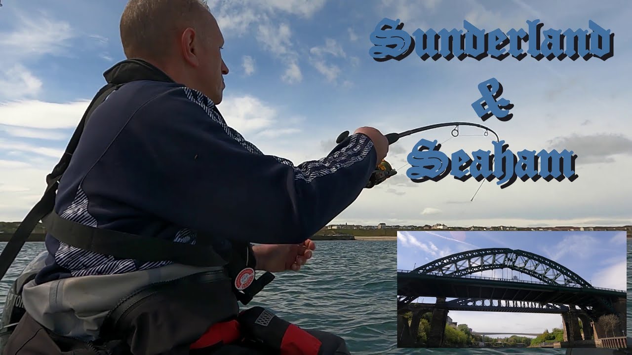 A man sea fishing out from Sunderland & Seaham
