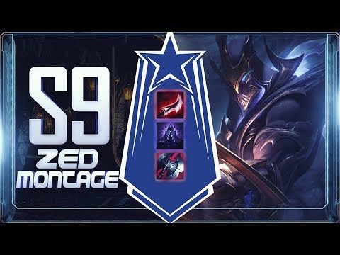THE ULTIMATE ZED MONTAGE - Best Zed Plays 2019 ( League of Legends )